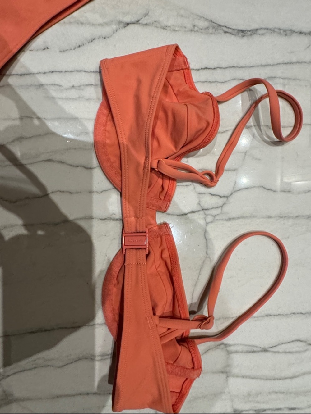 Aritzia Babaton- Coral Adjustable Balconette high rise Bikini Set - Picture 7 of 12